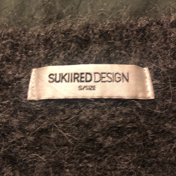 sukiired design oversized high low sweater small - Picture 2 of 3